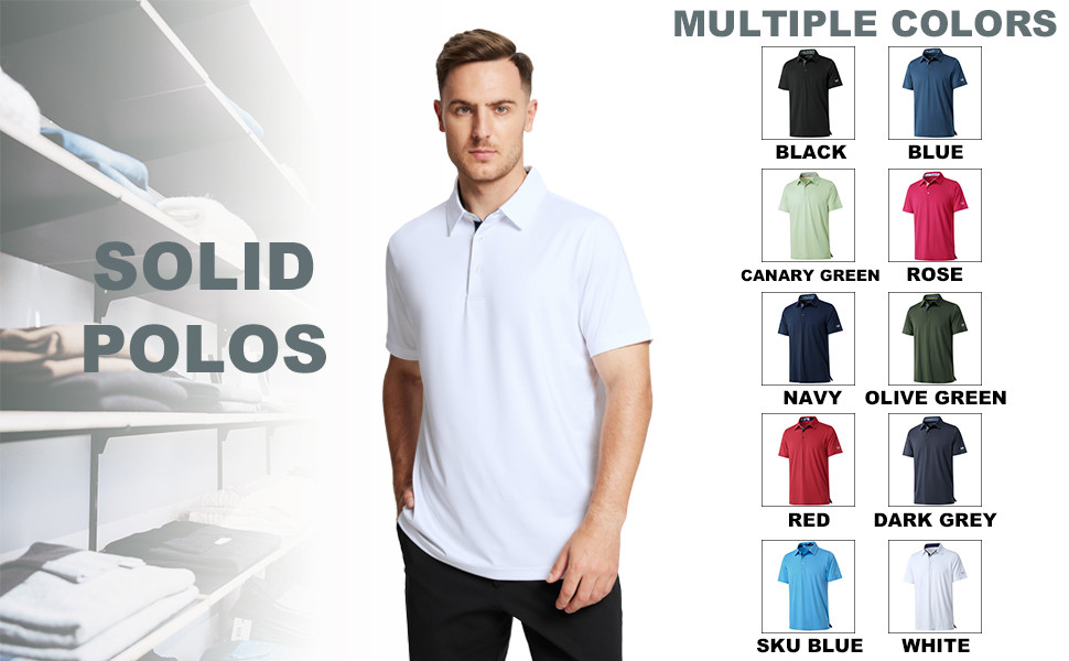 Golf-Solid-Color-options