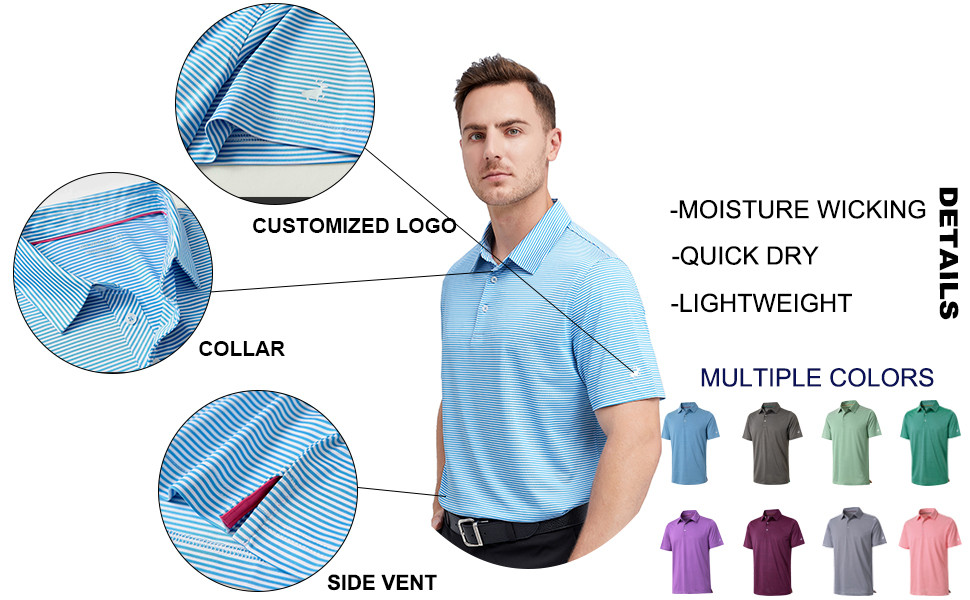Golf Micro Stripes Details